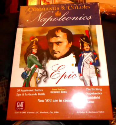 GMT Commands & Colors Epic Napoleonics Expansion  SEALED   UNPUNCHED  1608