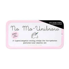 No Mo-Unibrow Portable Hair Removal Kit for eyebrows  12 double-sided strips