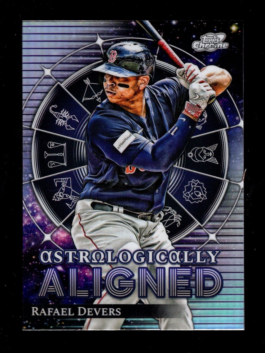 2024 TOPPS CHROME COSMIC ASTROLOGICALLY ALIGNED AA20 RAFAEL DEVERS RED SOX
