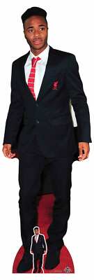 Raheem Sterling Footballer Lifesize Cardboard Cutout / Standee with FREE Mini