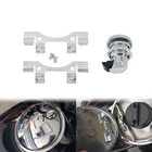 Fuel Door Latch Push Button Gas Cap Fit For Harley Touing Glide FLTR 1992-2023