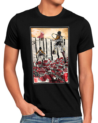 Defend the Wal Herren T-Shirt attack japan manga on titan aot