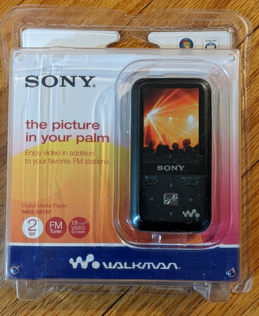Sony Walkman NWZS615F Black (2 GB) Digital Media Player for sale