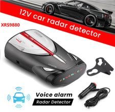 Car 16-Band 360 Degree XRS9880 Laser Anti Radar Detector LED Display Univer