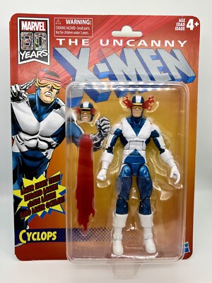 Marvel Legends Retro CYCLOPS 6  Action Figure X-Men NEW Scott Summers X-Factor