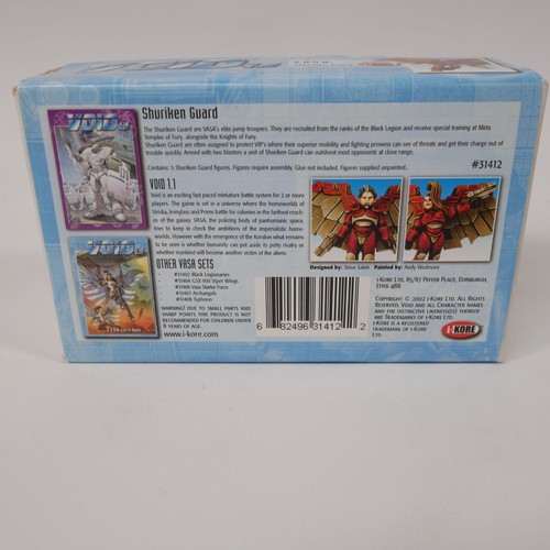 V.A.S.A. Shuriken Guard 31412 miniatura in metallo di I-Kore per VOID OOP VINTAGE - Foto 4 di 8