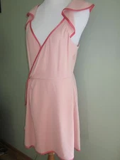 Juicy Couture Pink Ribbons & Ruffles Dress Size 10