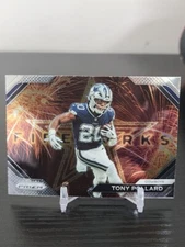 TONY POLLARD 2023 Panini Prizm Fireworks Dallas Cowboys