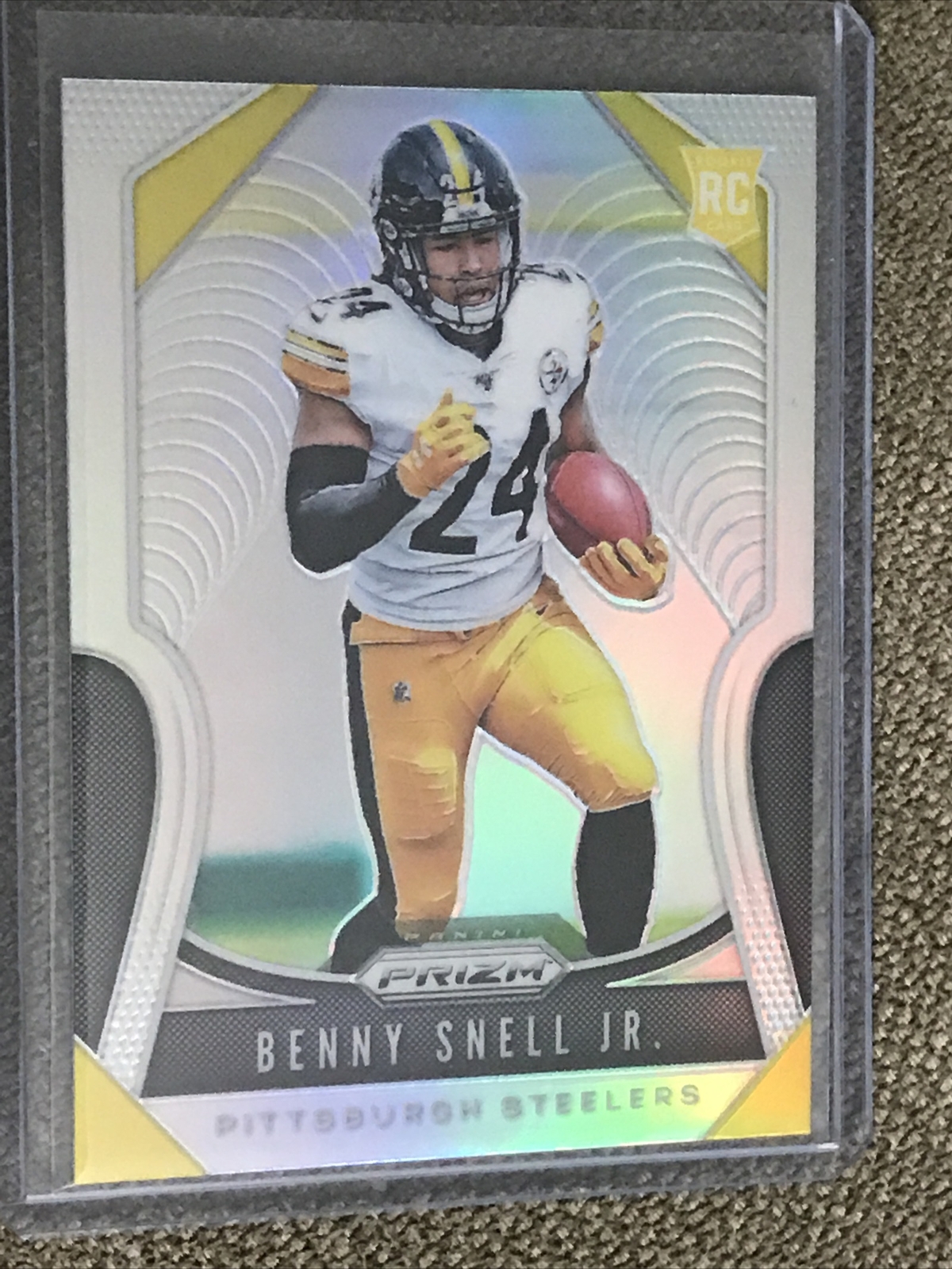 BENNY SNELL JR 2019 Prizm Silver Rookie RC PITTSBURGH STEELERS