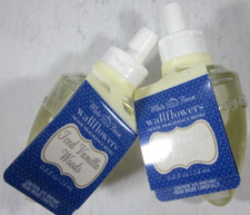 2 Bath  Body Works Wallflower Diffuser Refill Bulb Iced Vanilla Woods