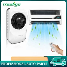 12000 BTU 12V Split Truck Cab Air Conditioner AC Fits Semi Trucks Bus Caravan RV