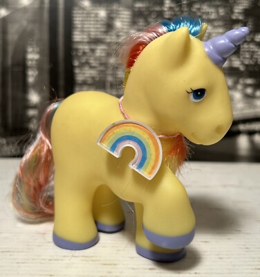 My Little Pony Bootleg MLP 1989 Happy Unicorn 🌈 Rainbow Pets