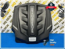 2015 - 2018 PORSCHE MACAN GTS 3.0L GAS ENGINE COVER PANEL TRIM OEM {look damage}