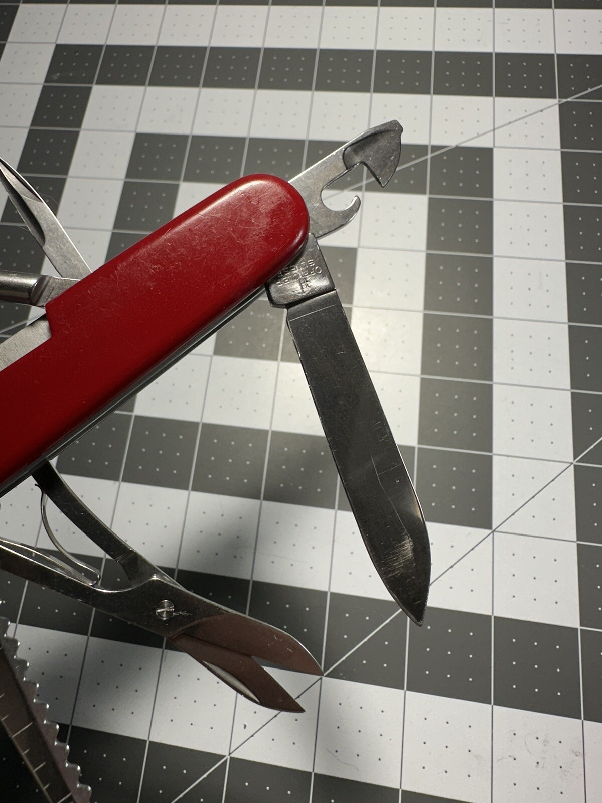 Victorinox Vintage Fisherman Swiss Army Folding Pocket Knife 91MM 7152 