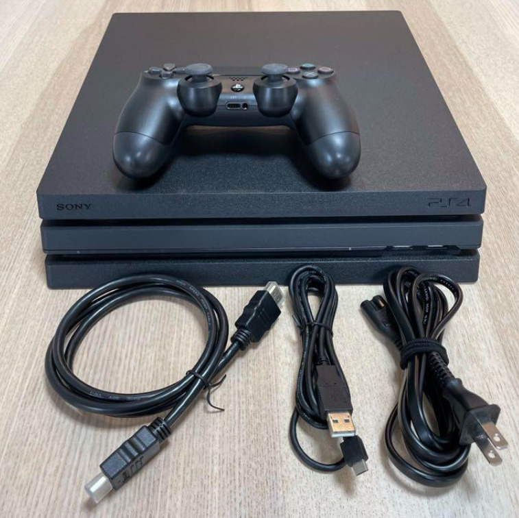 Sony PS4 PlayStation 4 Pro 1TB Console Jet Black (CUH-7215B) US