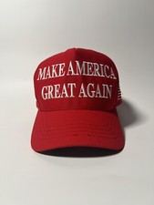 Official Trump MAGA Make America Great Again Hat Cap Red CaliFame 45 Snapback