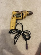 Taladro atornillador de velocidad variable Dewalt DW100 3/8 VSR con cable 120 V 10 mm PROBADO FUNCIONANDO