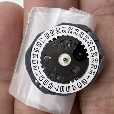 Hattori Epson TMI VJ22 VJ22B Watch Quartz Movement Date At 3/6 Japan Made