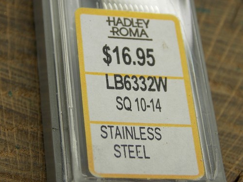 Hadley Roma Vintage NOS Unused Expansion Stainless Steel Watch Band 10mm-14mm - Picture 4 of 4