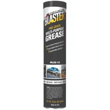 Blaster Multi-Purpose Grease Cartridge Pro-Grade 14 Oz. Lubricant Axle and Auto