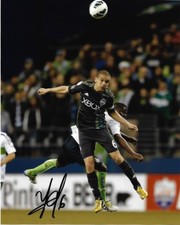 Seattle Sounders Osvaldo Alonso Autographed Signed MLS 8x10 Photo COA A