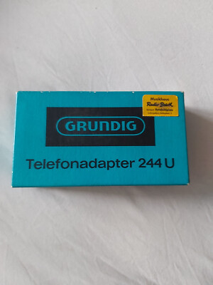 Grundig Telefonadapter 244 U - sehr selten - Vintage