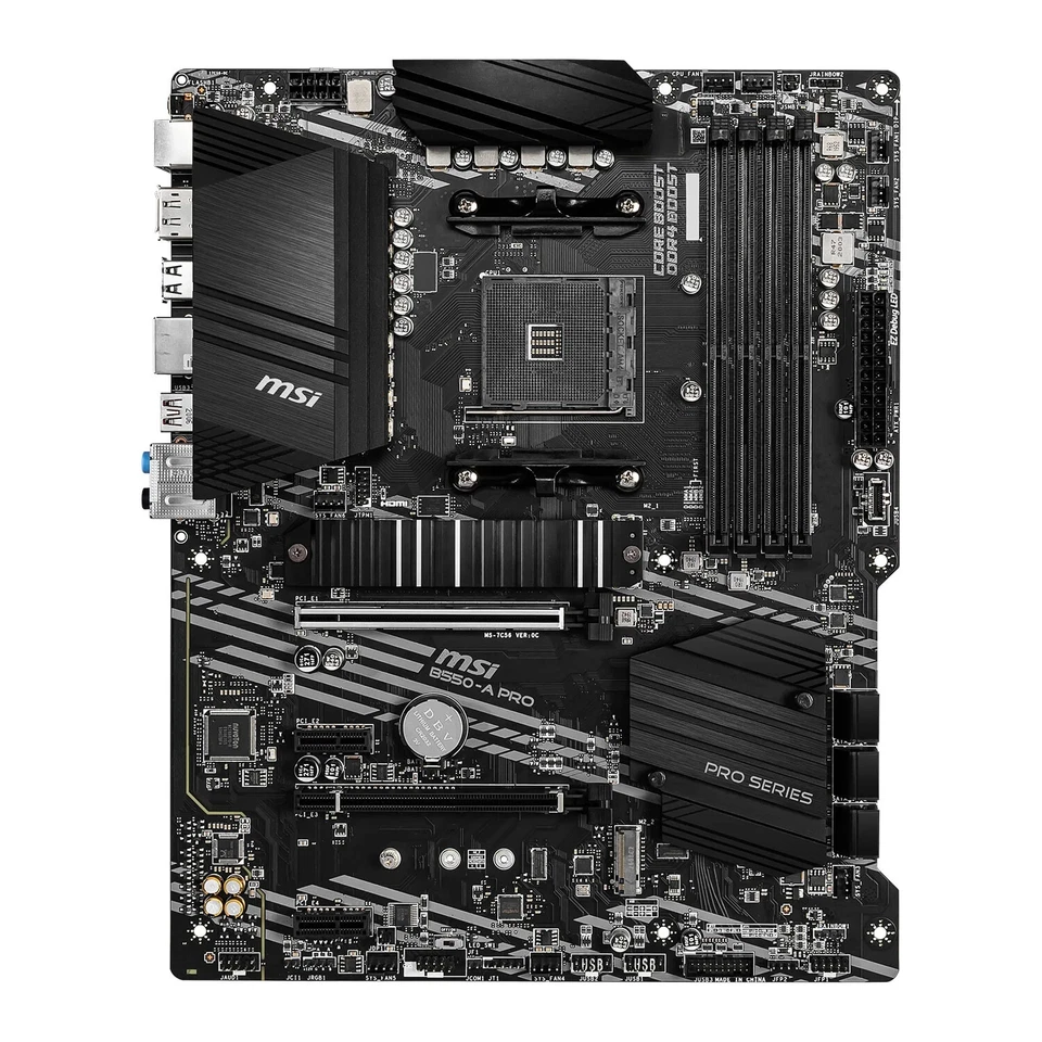 MSI B550-A PRO Motherboard Socket AM4/B550/DDR4/S-ATA 600/ATX