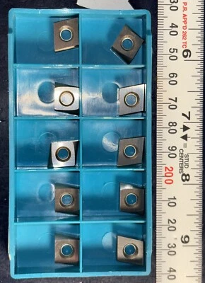 INGERSOLL CUTTING TOOLS 10 X Ingersoll Carbide Inserts CNE323L10 Grade: 227 A 9KM74 10 Inserts