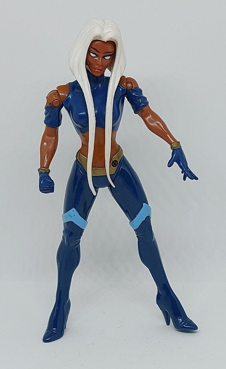 1996 Marvel X-MEN Robot Fighters Storm Short Hair Variation TOY