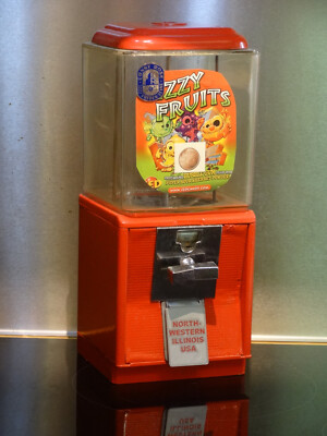 Amerikanischer Northwestern Kaugummiautomat - 60er Jahre - Euro - Metall