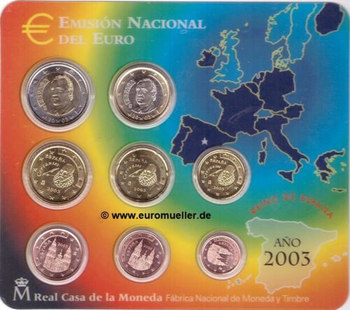Spanien KMS 2003 bu.  - Bild 1 von 1