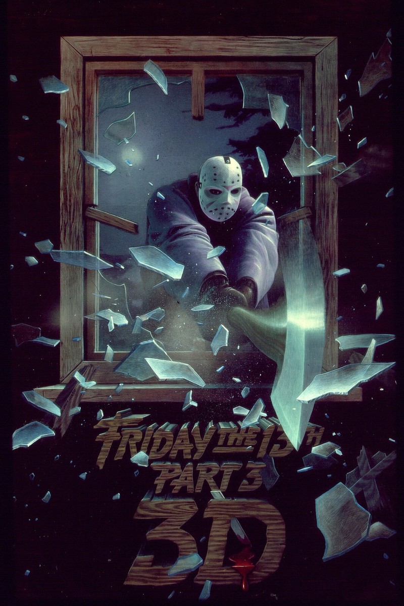 SF・ファンタジー・ホラー FRYDAY THE 13TH 3-D MOVIE POSTER