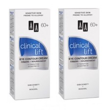 AA 60 Clinical Lift Eye Contour Cream, Firming  Nourishment, 1.7 Oz 2 Pack 