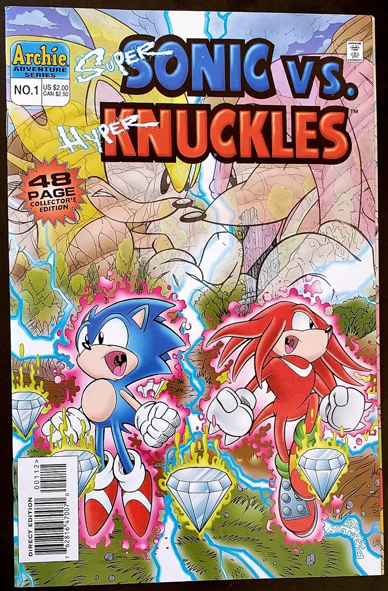 Super/Hyper Sonic, Super/Hyper Knuckles, and Super Tails