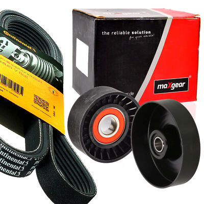 CONTITECH 6PK1870 Keilrippenriemen + Rolle für MERCEDES C208 R170 W203 S202