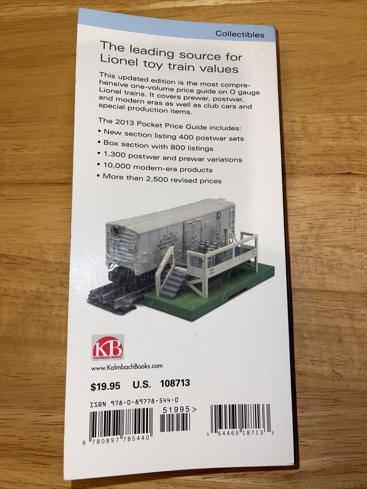 Lionel Trains Greenberg s Pocket Price Guide 1901 2013 Model
