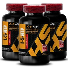 stress management - L-5-HTP - immune health 3 Bottles 180