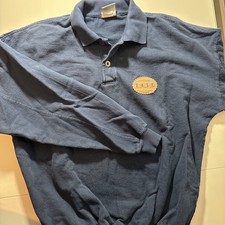 Vintage Time Out 90s Long Sleeve Cotton Heavy Men’s M Made in USA Yale Patch