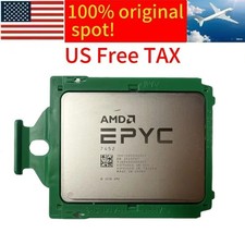 AMD EPYC 7452 32 cores 64 threads 2.35GHz up to 3.35GHz 155w cpu processor