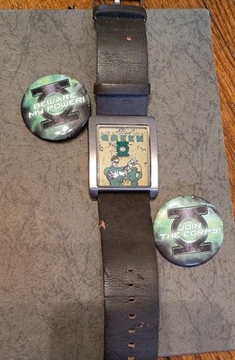 Rare Armitron DC Comics GREEN LANTERN Luminous Watch, Japan, Need Battery 
