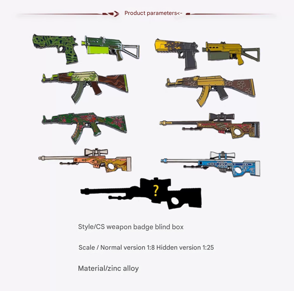 Set of All Regular Counter-Strike (CS2) Perfect World Shanghai