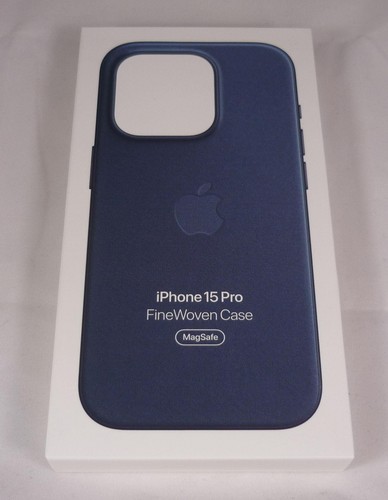 Original / Offiziell Apple IPHONE 15 Pro Finewoven Hülle / Bezug - Pacific Blau - Bild 2 von 9