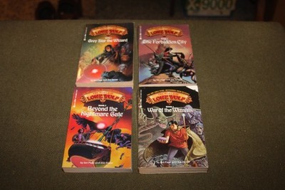Lot of 4 Ian Page & Joe Dever PBs - The World of Lone Wolf 1,2,3,4