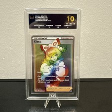 Klara - 217/198 - Rainbow Secret Rare Pokemon - Chilling Reign (ARK Prestine 10) on eBay