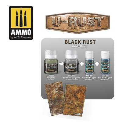 AMG-AMIG2253 Ammo Mig U-Rust Black Oxide Transparent 40ml