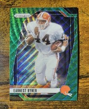 2024 Panini Prizm Earnest Byner Green Wave Prizm #70 Cleveland Browns