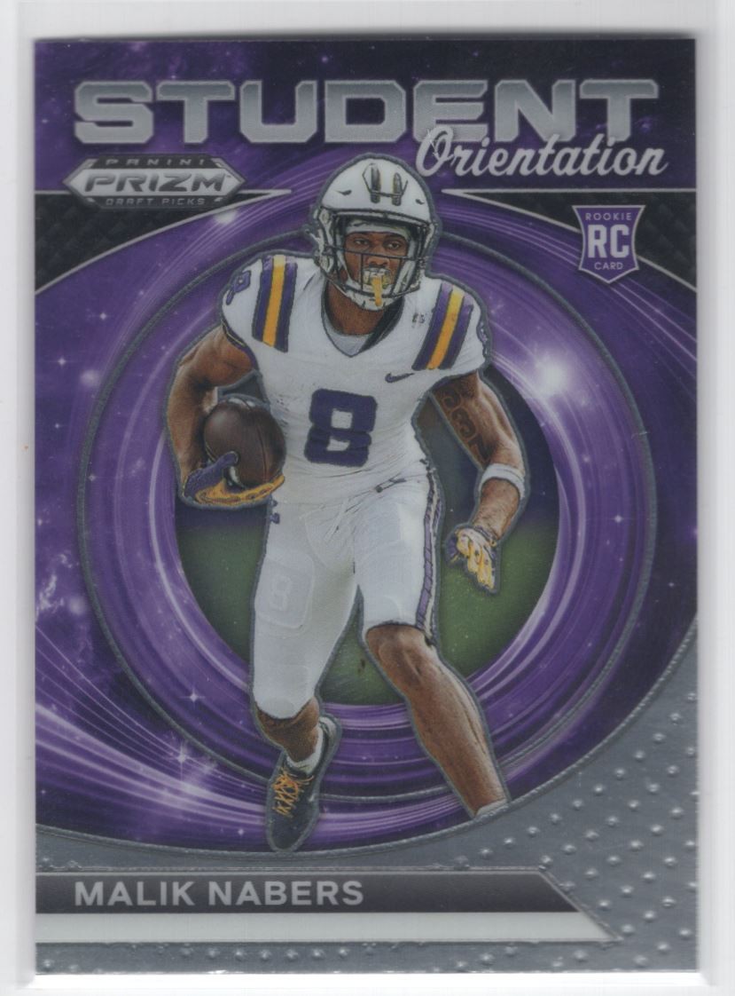 #SO-MN 2024 Prizm Draft Picks Student Orientation Malik Nabers Rookie