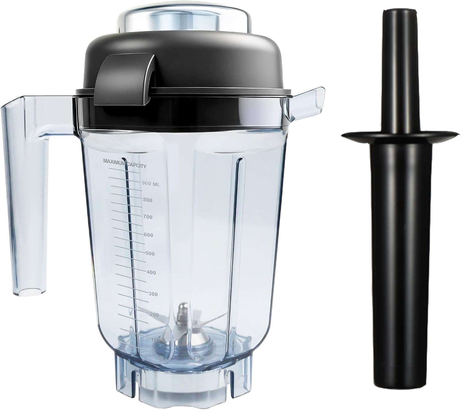 For Vitamix Blender Pitcher 32Oz with Mini-Tamper, Dry Grains Container, Wet and