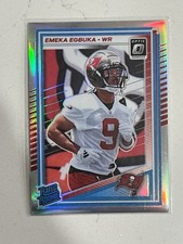 EMEKA EGBUKA 2025 DONRUSS OPTIC RATED ROOKIE HOLO PRIZM BUCCANEERS RC