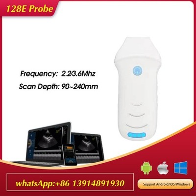 128E Color Doppler Phased Array Cardiac wireless Ultrasound  Includes CW Mode